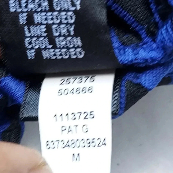 Iz Byer Blue & Black Mini Dress Medium - Picture 8 of 15